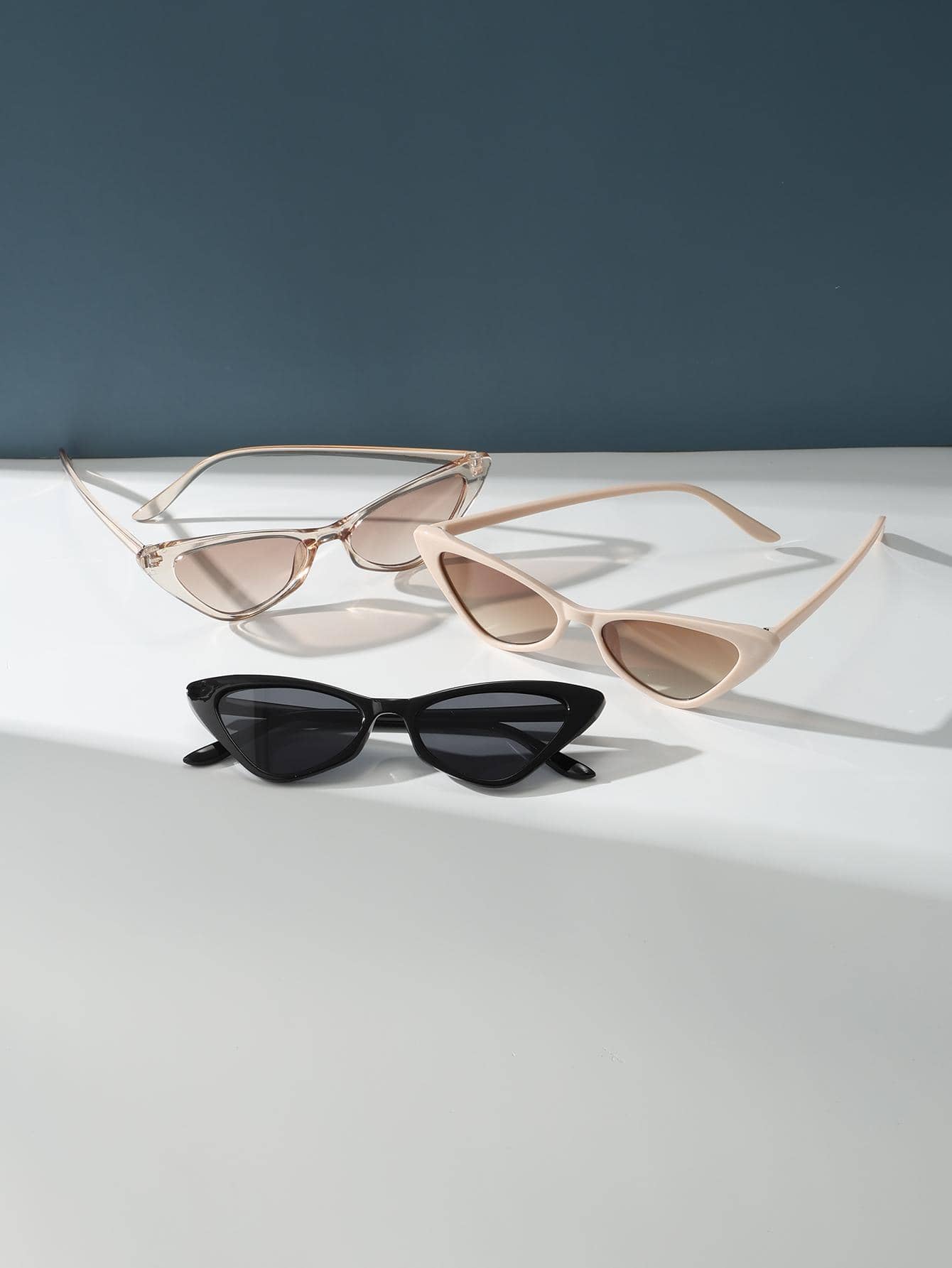 3 Pcs Retro Cat Eye Small Fram - Sunglasses Cat Eye 리뷰 및 가격