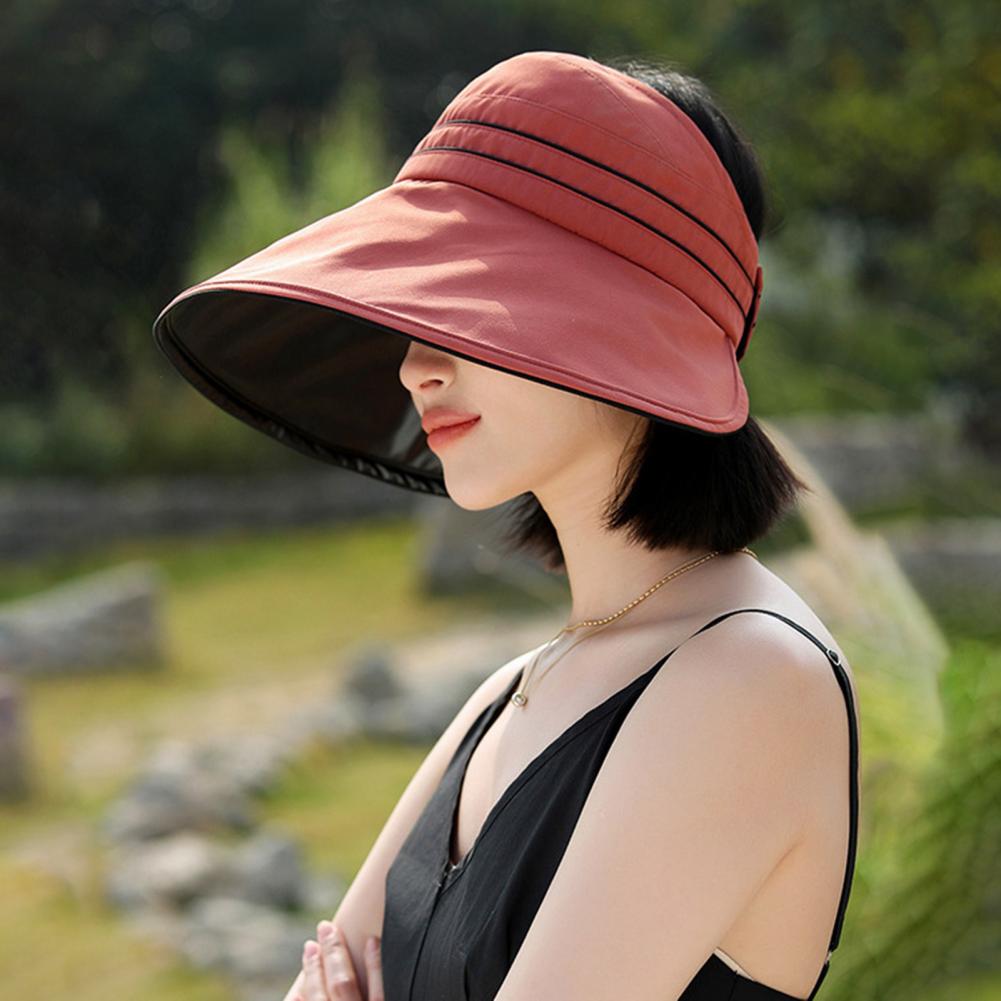 Women Sun Hat with Ponytail Ho - Hat Floppy Wide 리뷰 및 가격