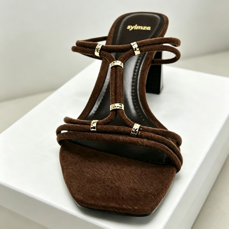 Summer Heeled Sandals for Wome - Sandal Strappy Heeled 리뷰 및 가격