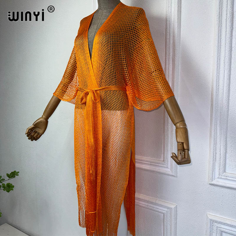 WINYI hollow beach kimono sexy - Cover Up Kaftan 리뷰 및 가격