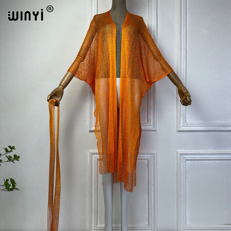 WINYI hollow beach kimono sexy - Cover Up Kaftan 리뷰 및 가격