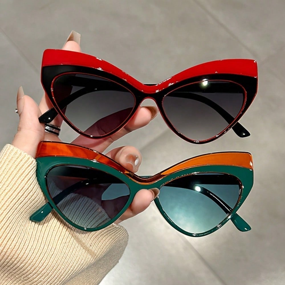 Extra-Large Cat-Eye Fashion Gl - Sunglasses Cat Eye 리뷰 및 가격