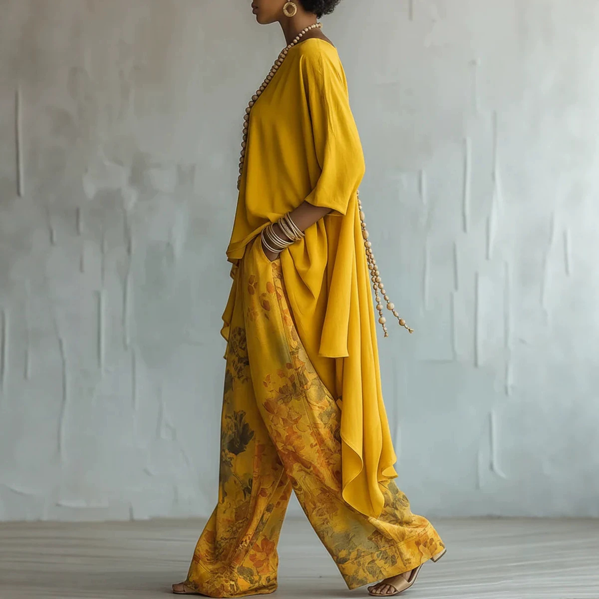 Women's 2-Piece Linen Outfit S - Linen Pant Wide 리뷰 및 가격