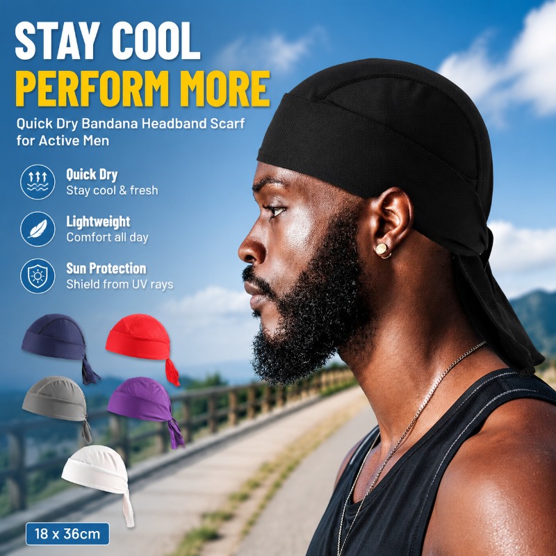 Quick Dry Polyester Bandana He - Headband Summer Knit 리뷰 및 가격