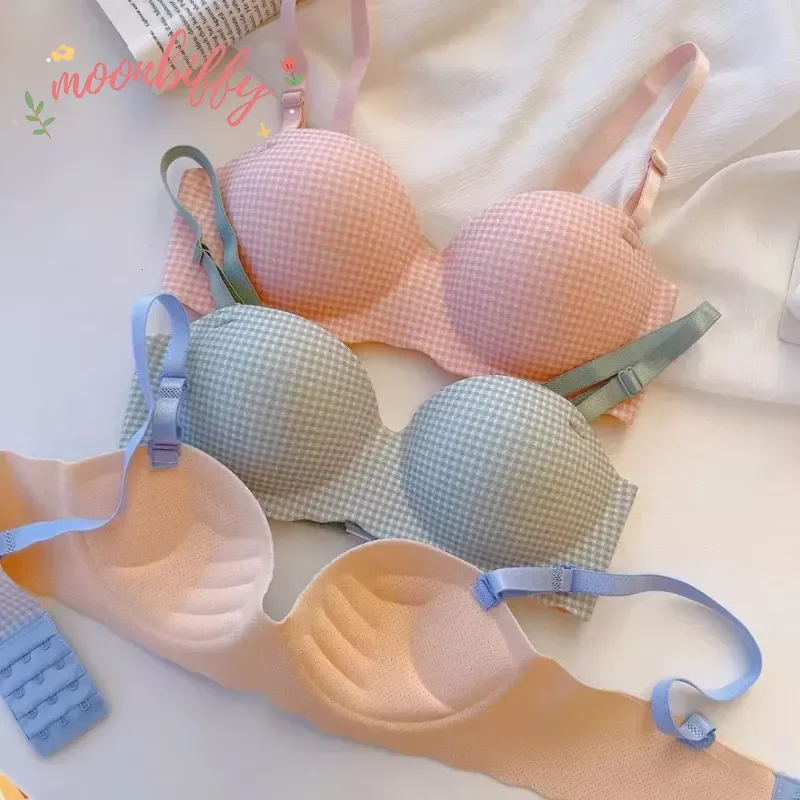 Women Ice Bra One Cup Thick Co - Bralette Triangle Set 리뷰 및 가격