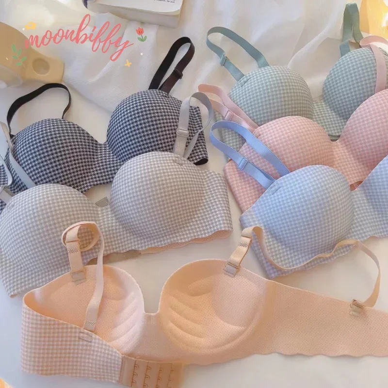 Women Ice Bra One Cup Thick Co - Bralette Triangle Set 리뷰 및 가격