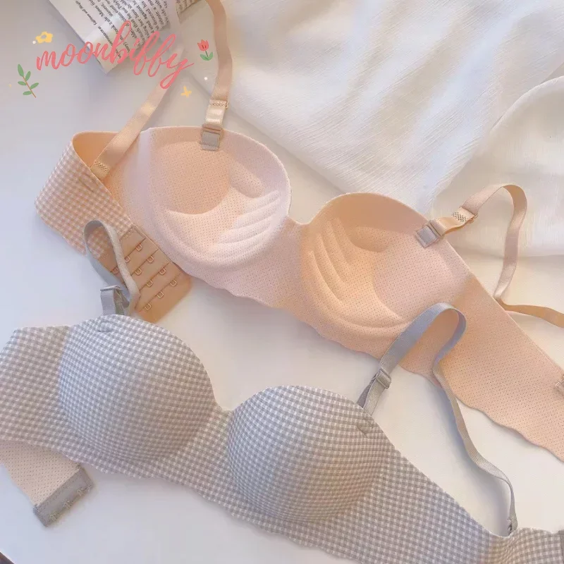 Women Ice Bra One Cup Thick Co - Bralette Triangle Set 리뷰 및 가격