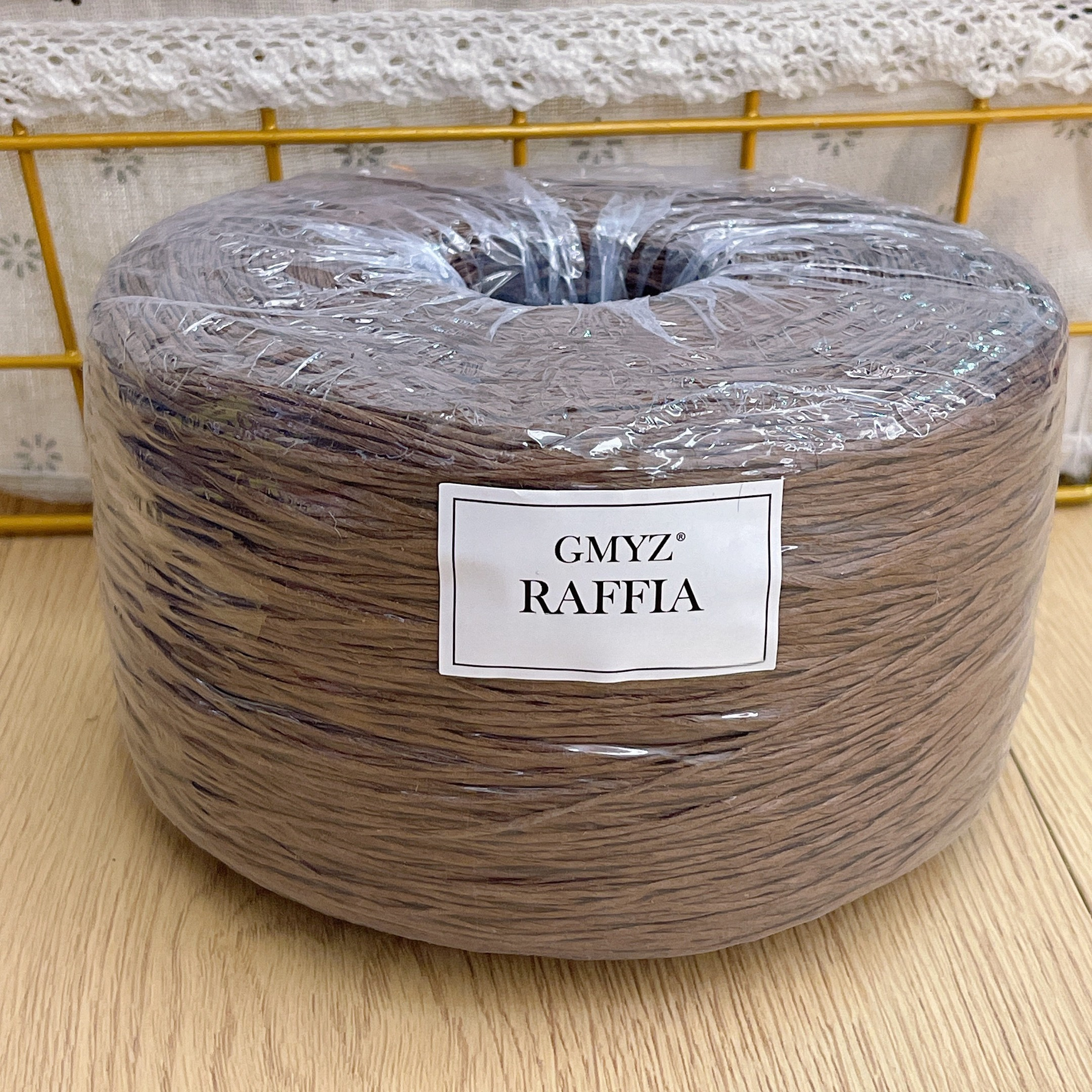 Plain Raffia Yarn Natural 220g - Crochet Bag Raffia 리뷰 및 가격