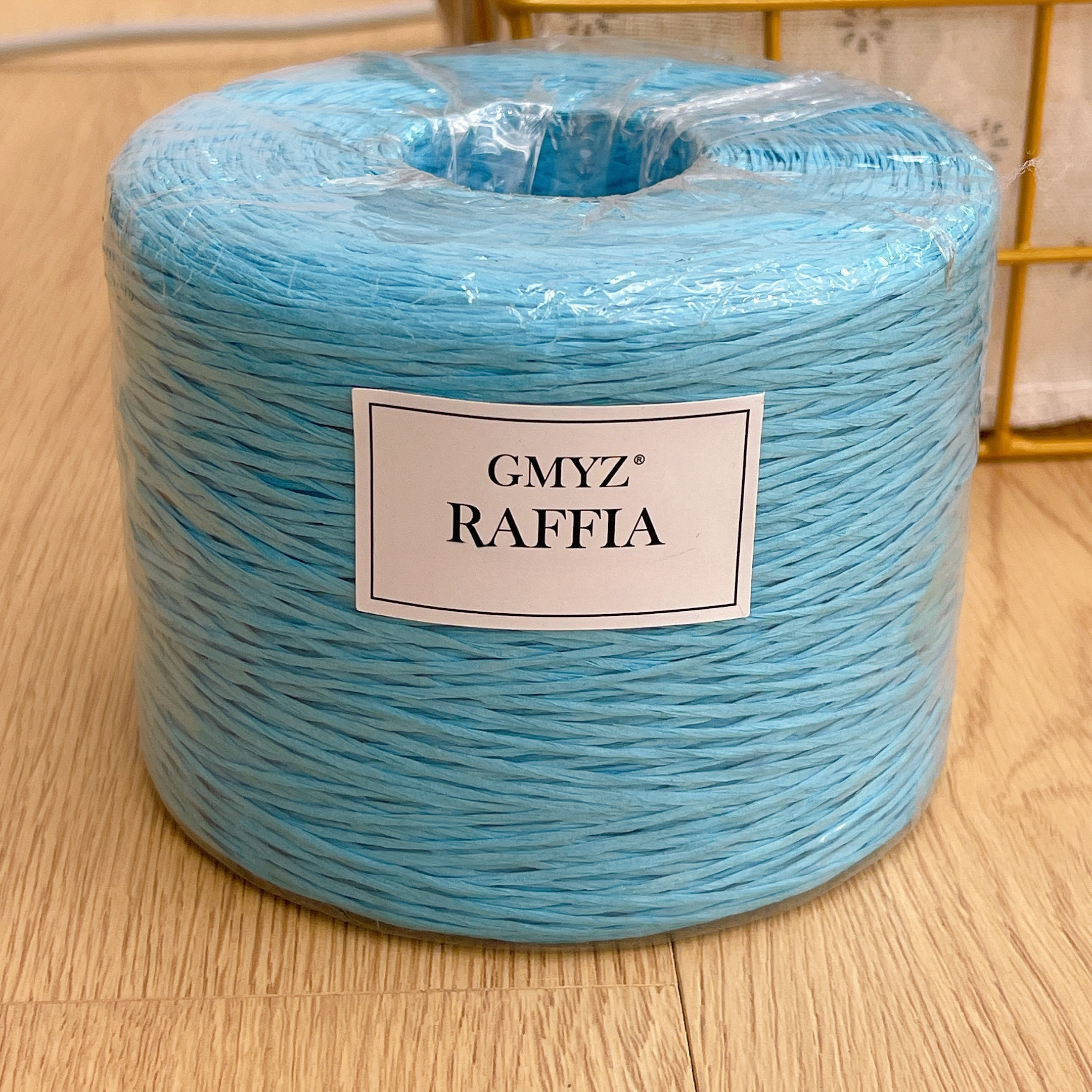 Plain Raffia Yarn Natural 220g - Crochet Bag Raffia 리뷰 및 가격