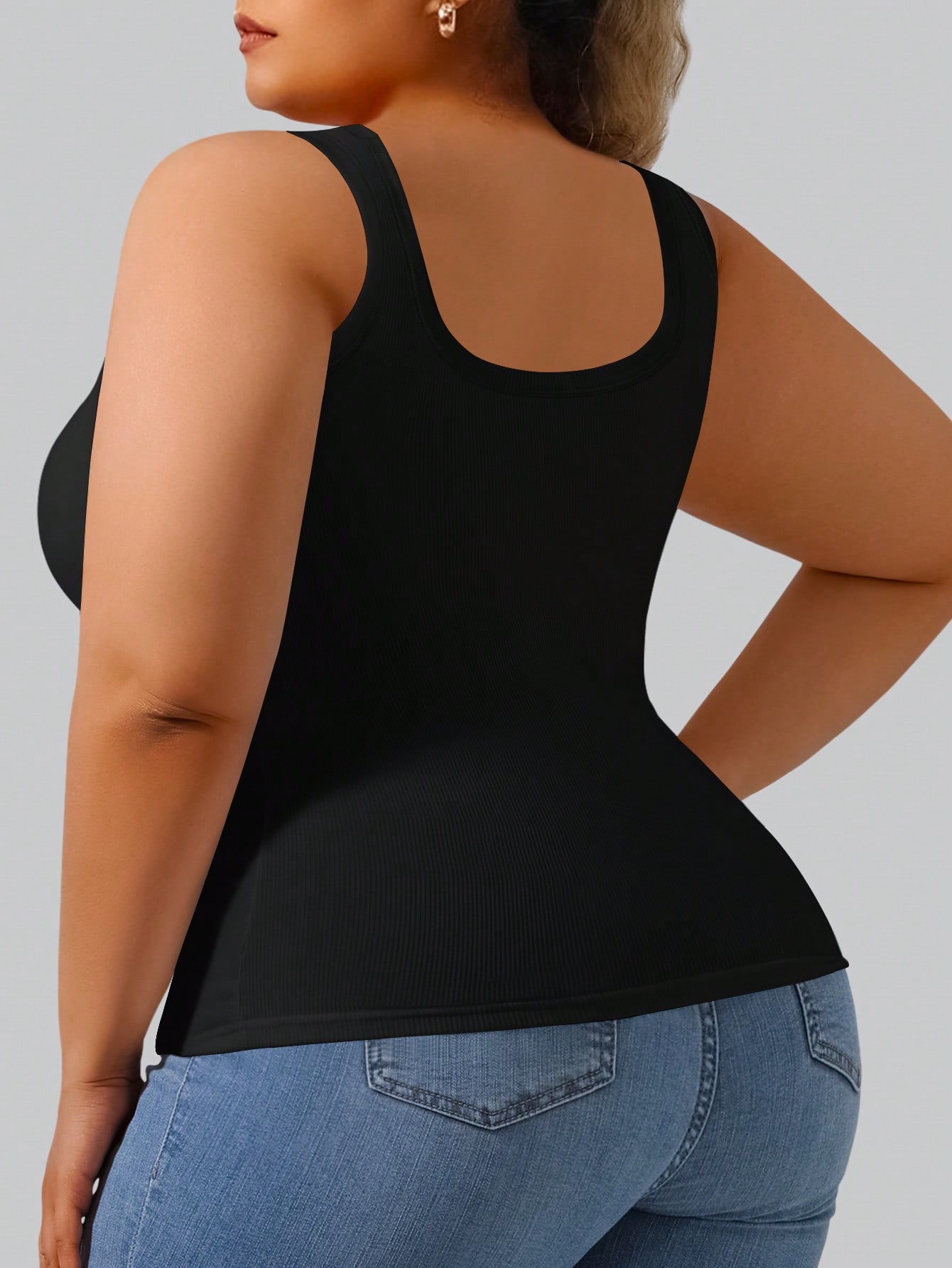 Plus Size Women's High Stretch - Crop Top Crochet 리뷰 및 가격